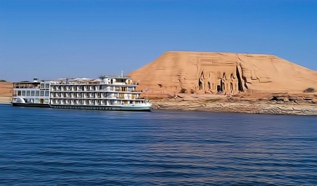 MS Kasr Ibrim lake Nasser Egypt cruises