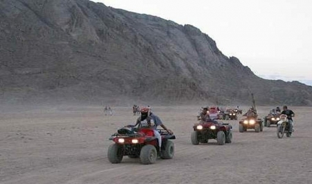 Quad safari tour in Marsa Alam