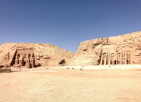 Abu Simple temple Lake nasser cruise