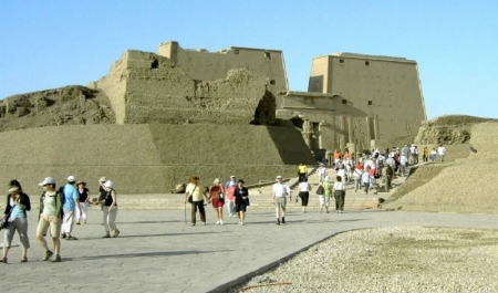 Edfu temple from Luxor