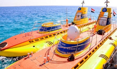 Sindbad Submarine from El Gouna 