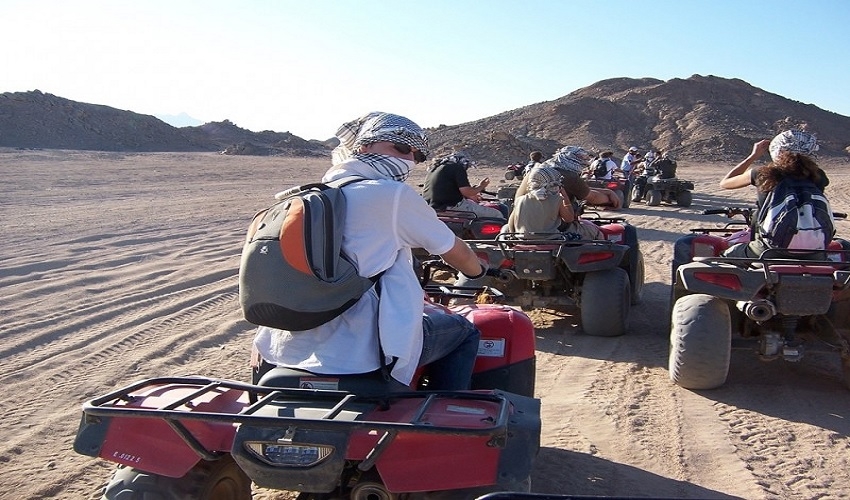 Quad Safri tour in Marsa Alam