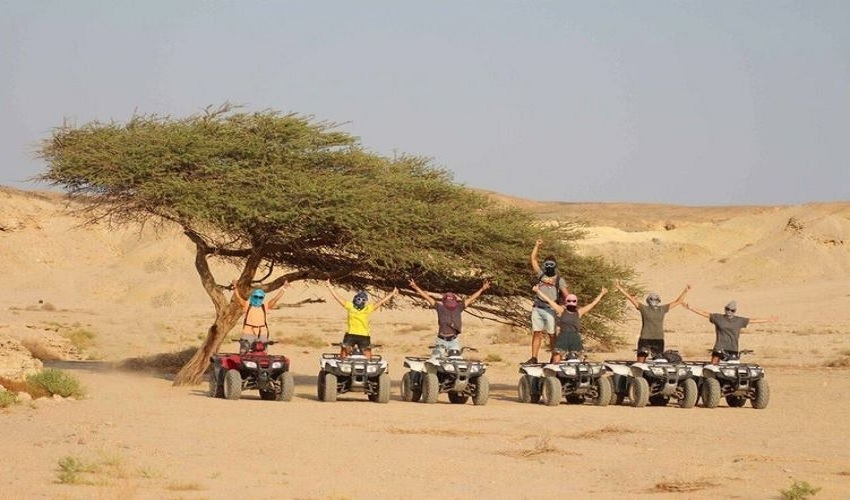 Quad pike in Marsa Alam