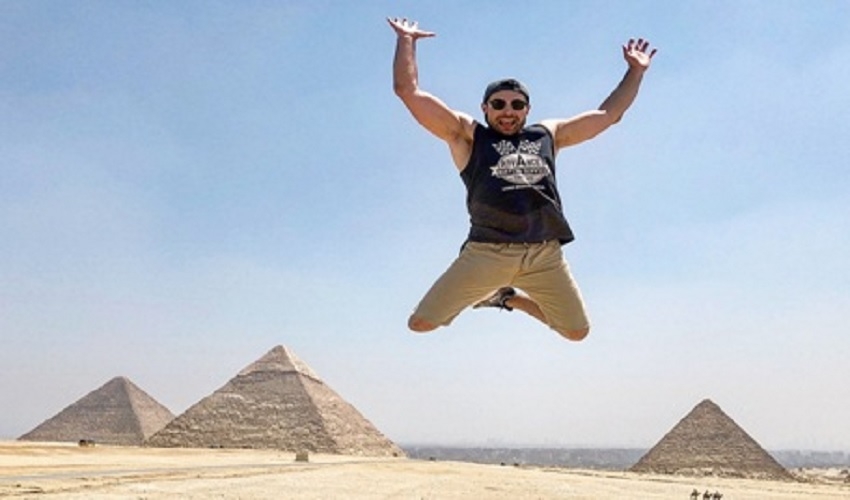 Pyramids of Giza Easter holidays