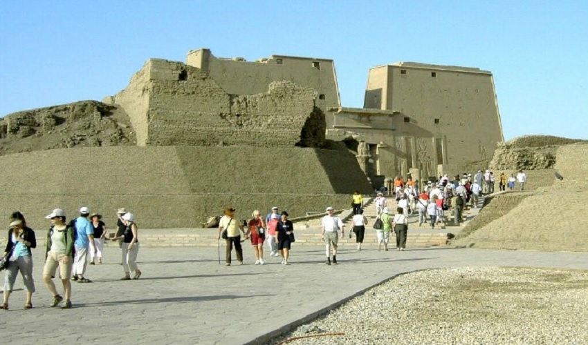 Edfu temple from Luxor