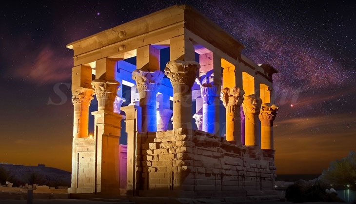 Philae temple, Sound and Light Show
