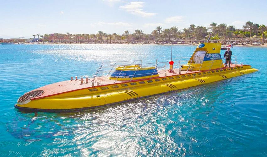 Sindbad Submarine from El Gouna 