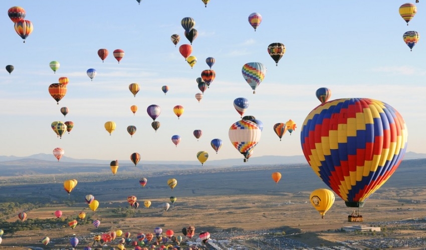 Hot air balloon Luxor 