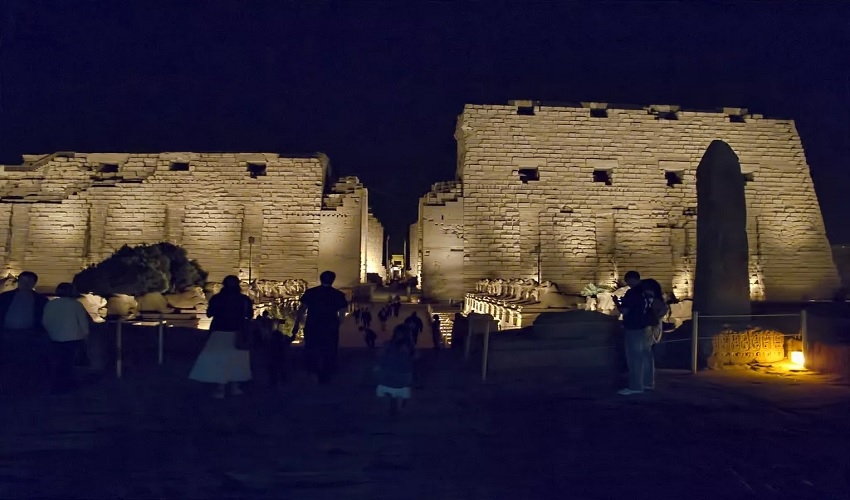 Sound and Light in Karnak Luxor