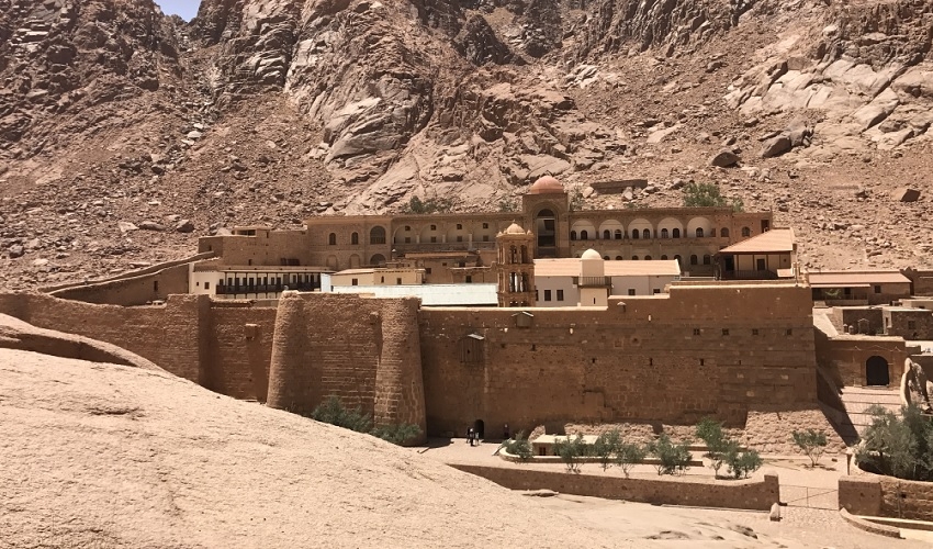 St. Catherine monastery from Cairo