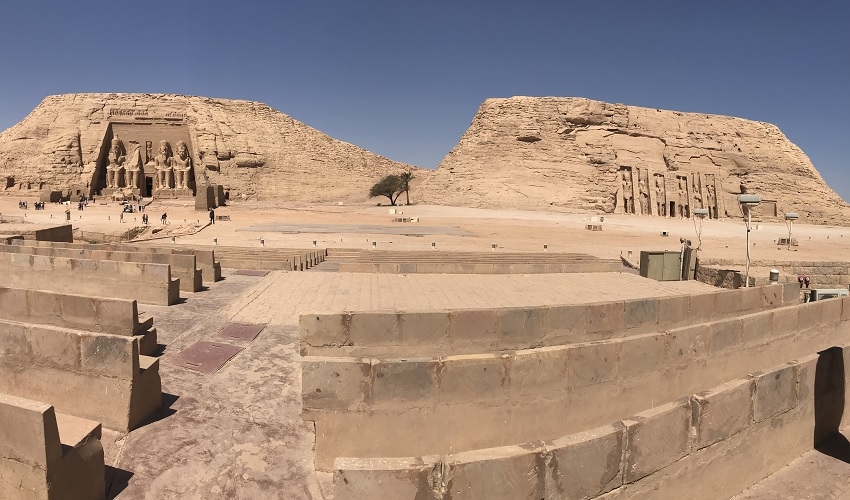 Abu Simbel tour by flight from Aswan
