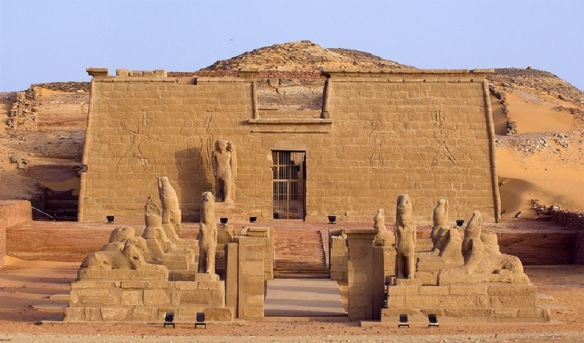 Wadi el sebua temple, lake Nasser Egypt Cruises