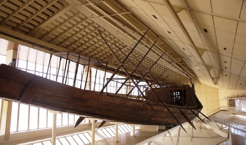 Solar boat, Pyramids of Giza