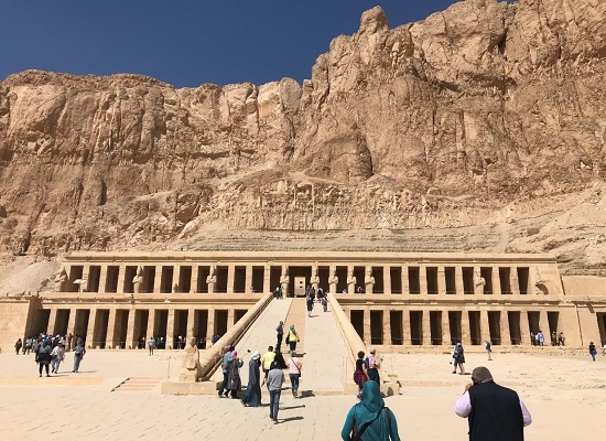 Luxor day tour from Safaga port, Hatshepsut temple