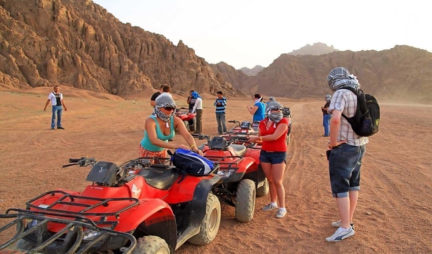 Safari and quad pick in Sharm El Sheikh